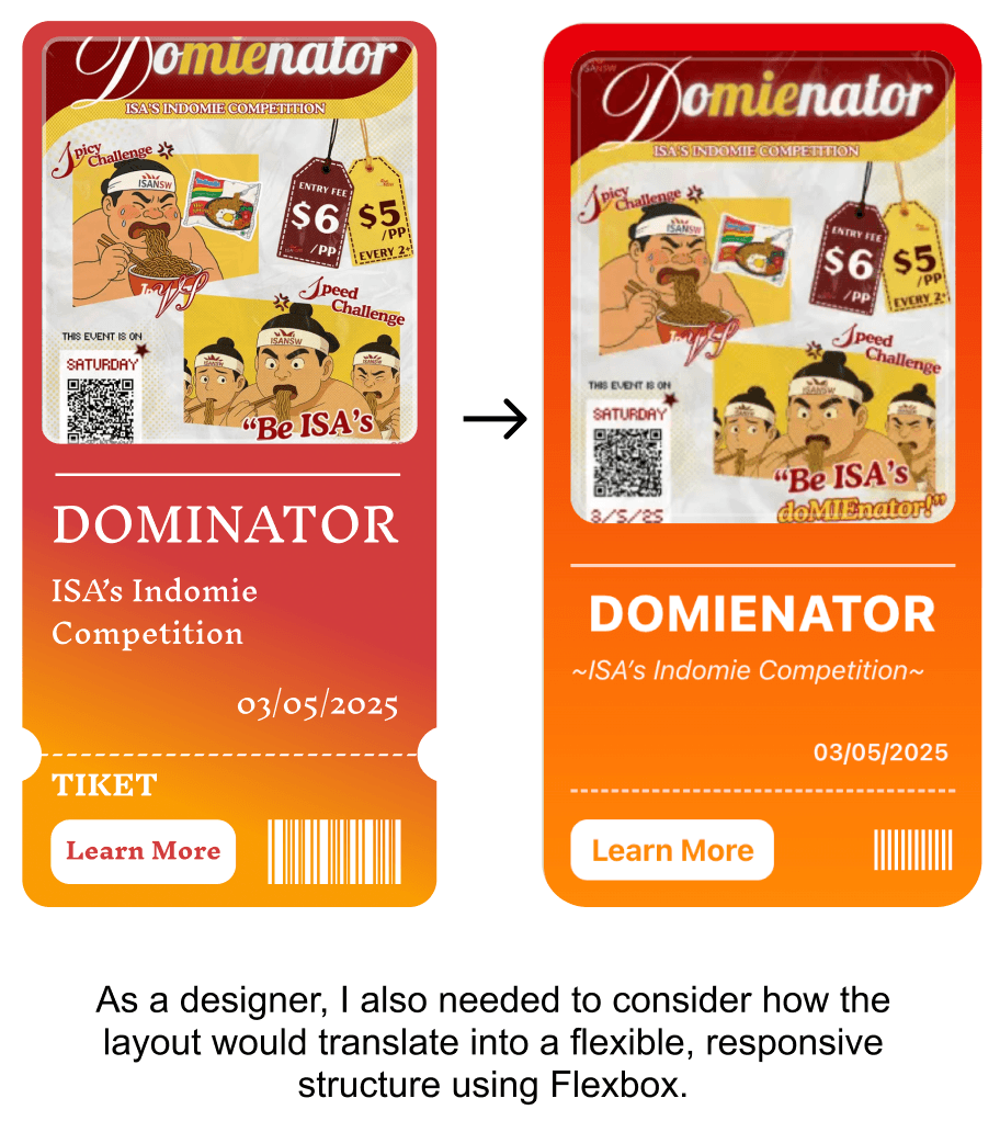 ISANSW Ticket Constraint