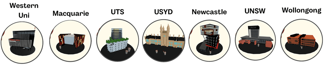 ISANSW 3D University Models